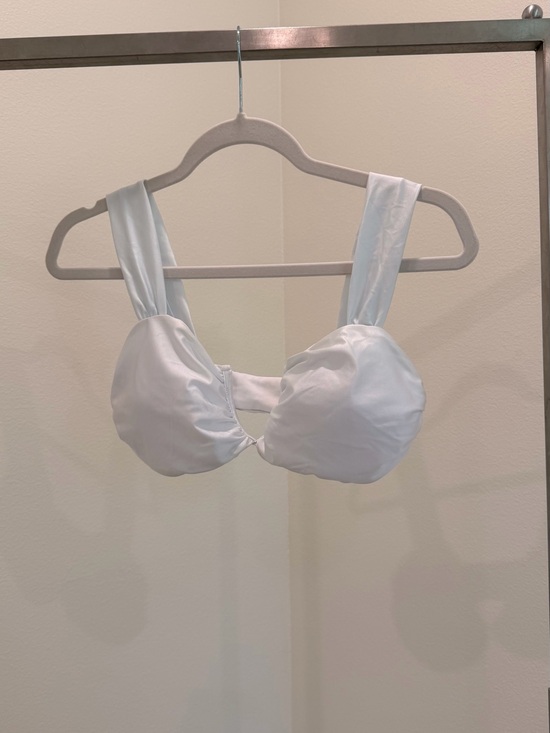 SHEIN Other - SHEIN White Padded Bikini Top with Wide Straps